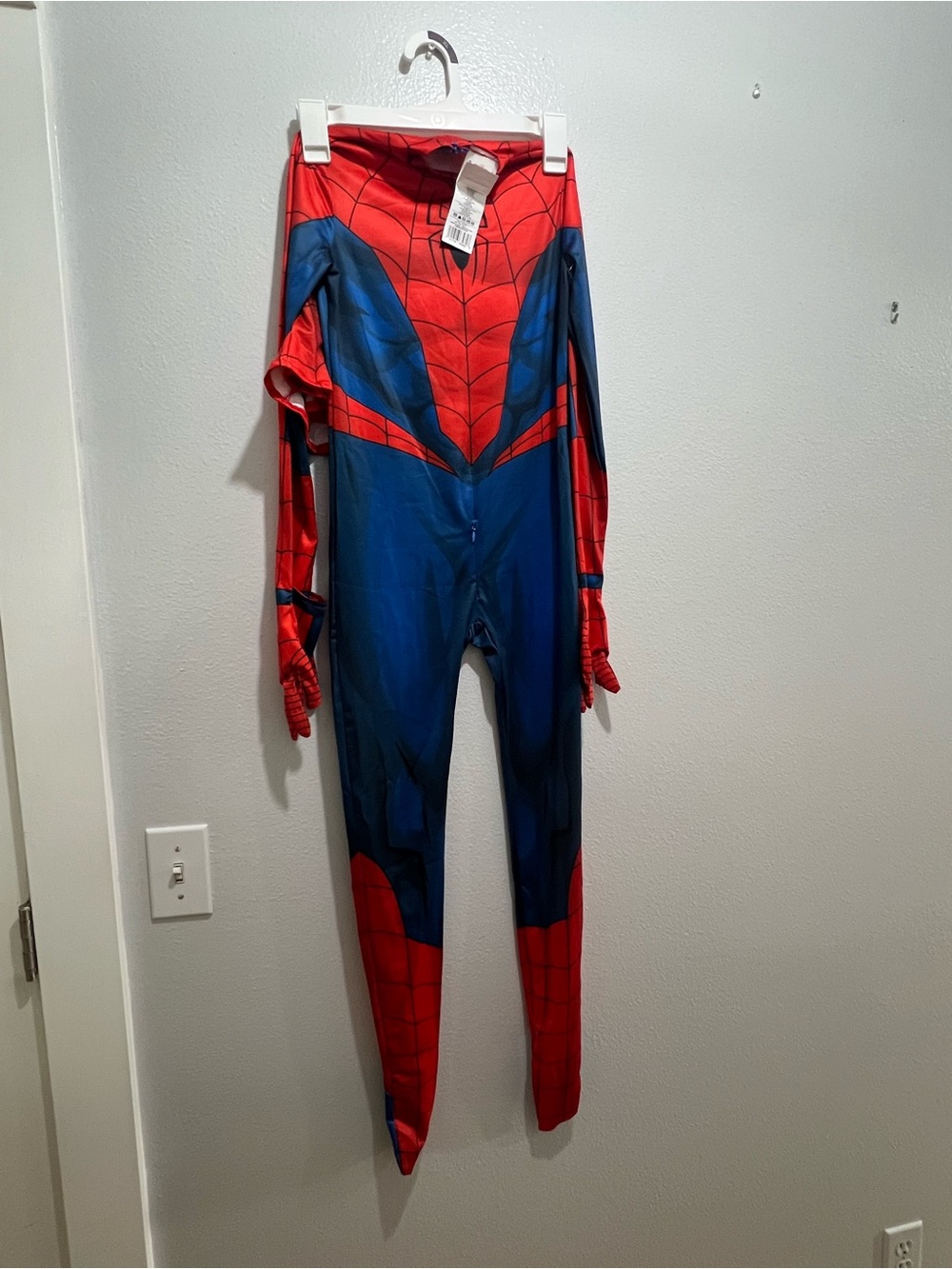 Target Red and Blue Spider Hero One-Piece Costume